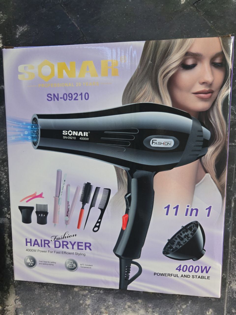 Secador De Cabello Sonar 11en1 SKU: 0001