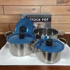 Set De Ollas Metalicas 3pcs